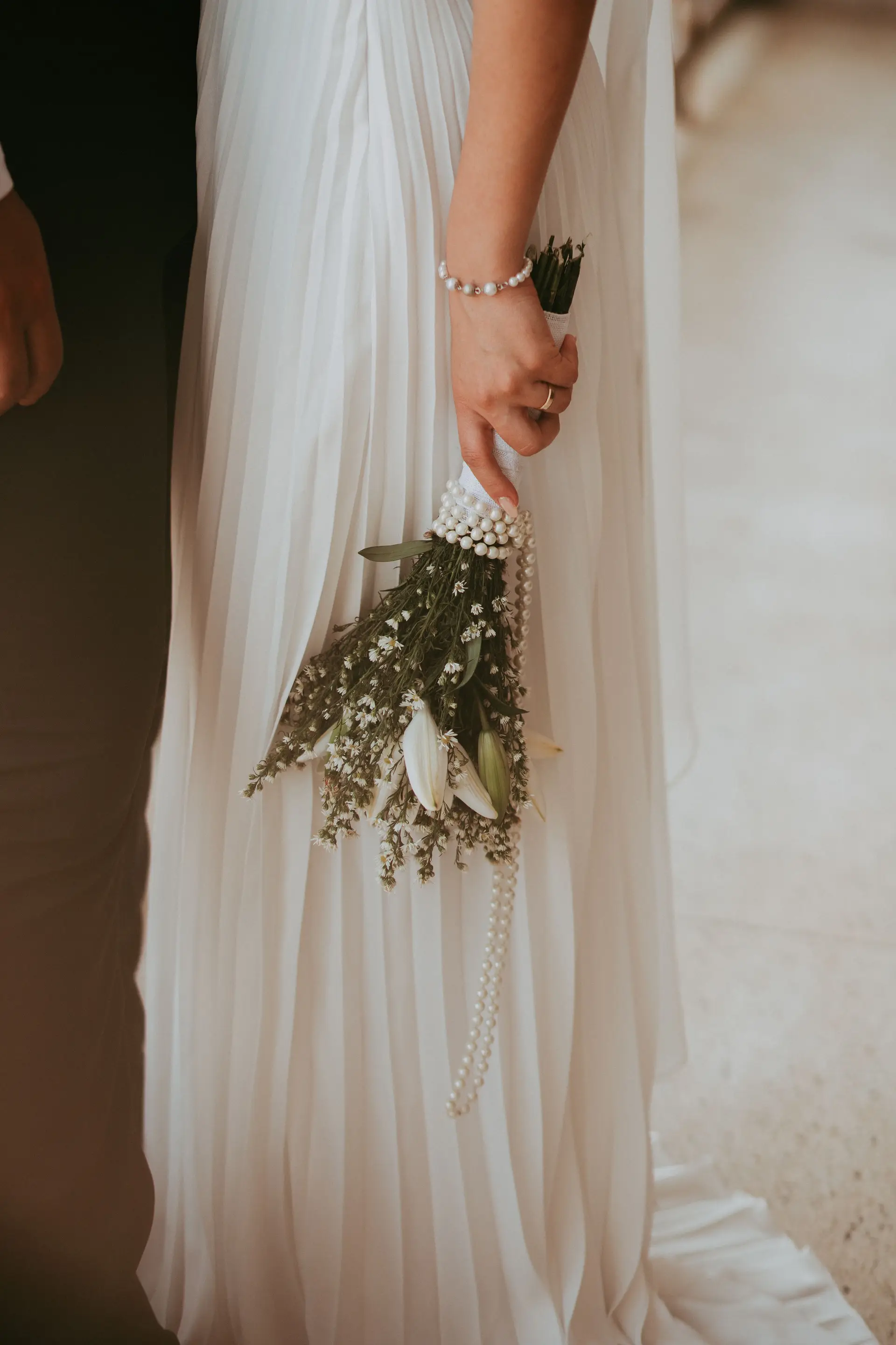 Bouquet et perles
