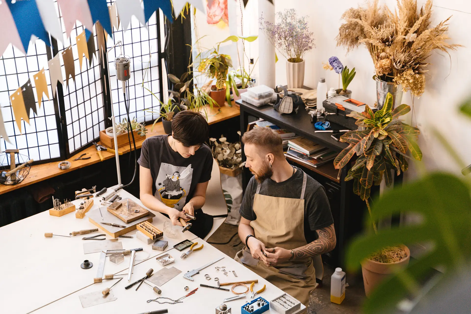 Atelier de bijouterie artisanale en Belgique