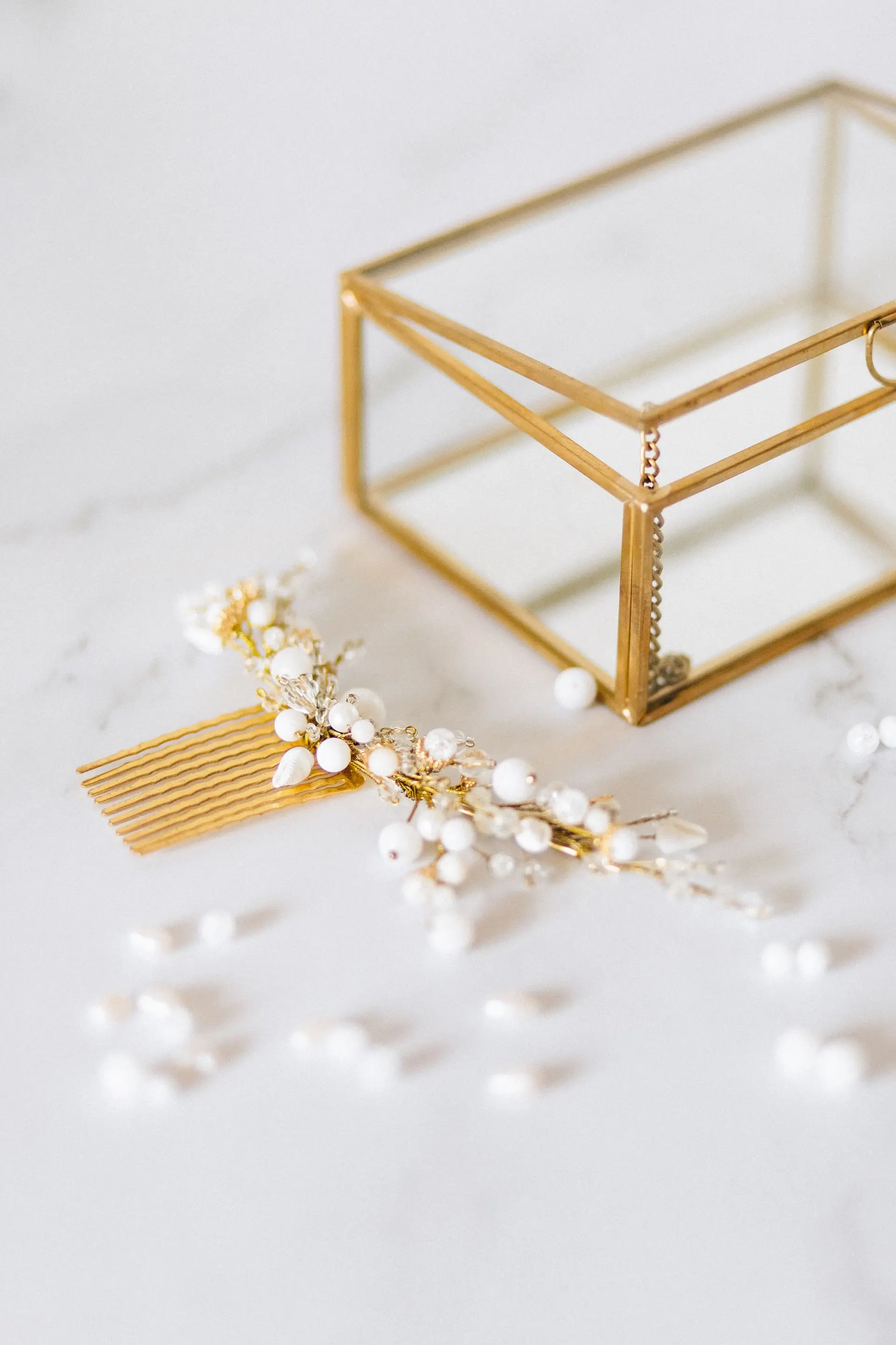 Accessoire de cheveux mariée